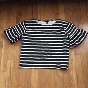 Jcrew Bell Sleeve Crop S